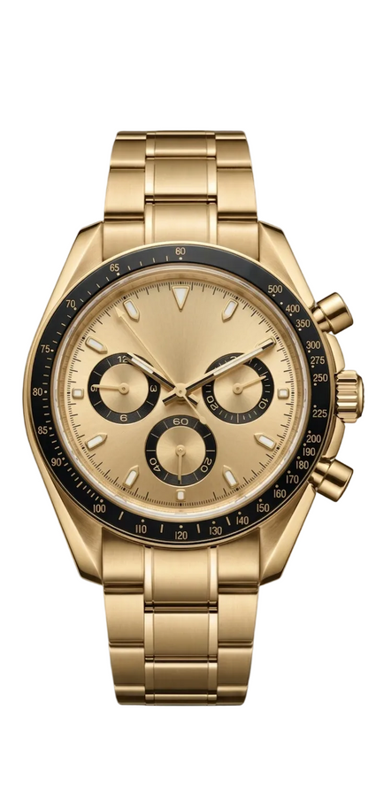 Torvex Gold Steel Gold Dial