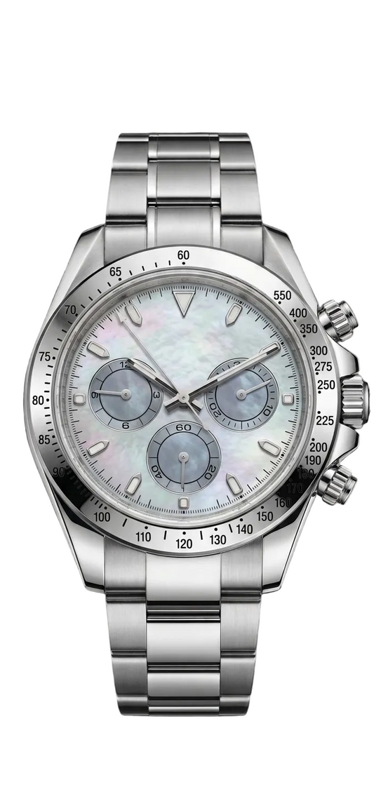 Torvex Silver Steel Blurry Dial