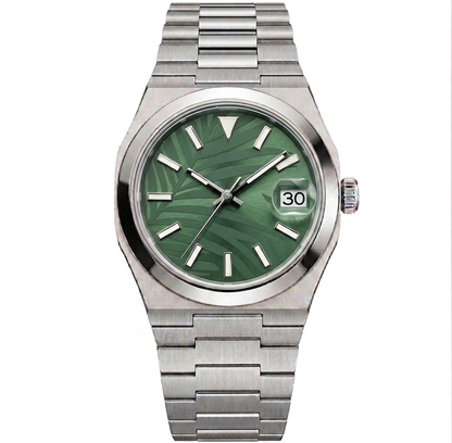 Oris Silver Steel Jungle Dial