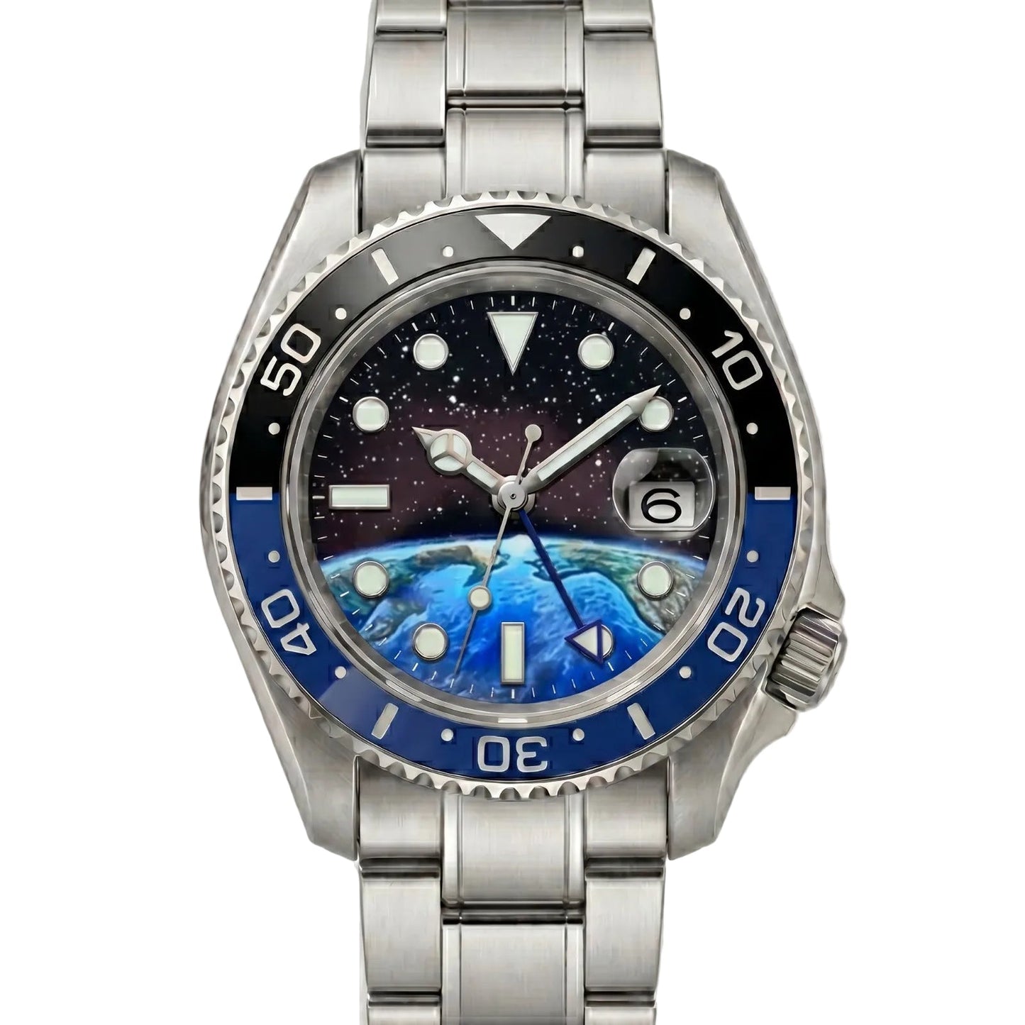 Navex Silver Steel Blue Black Brezel