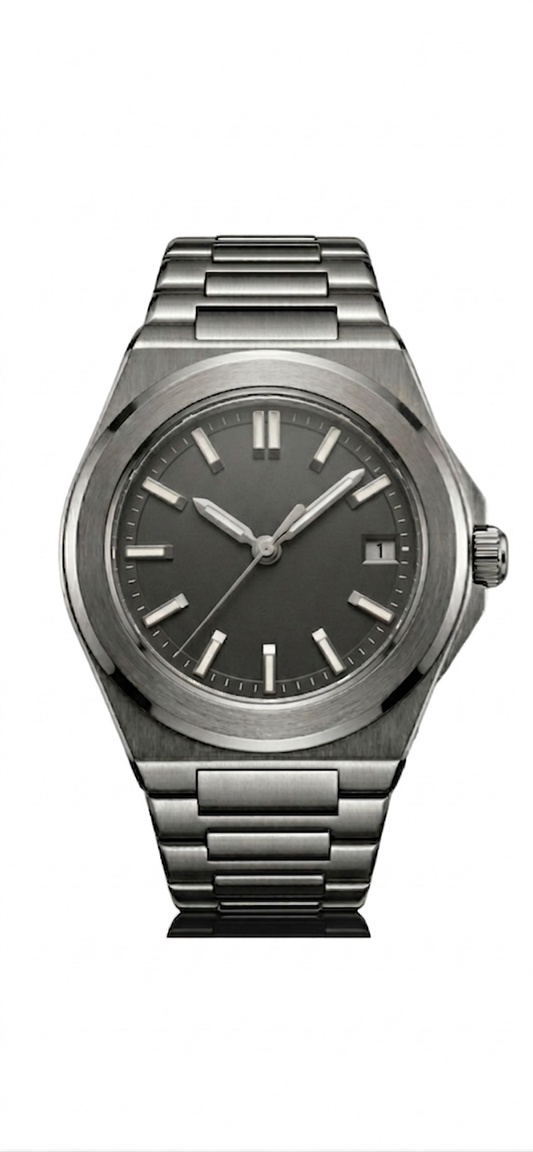 Valtor Black Steel Black Dial