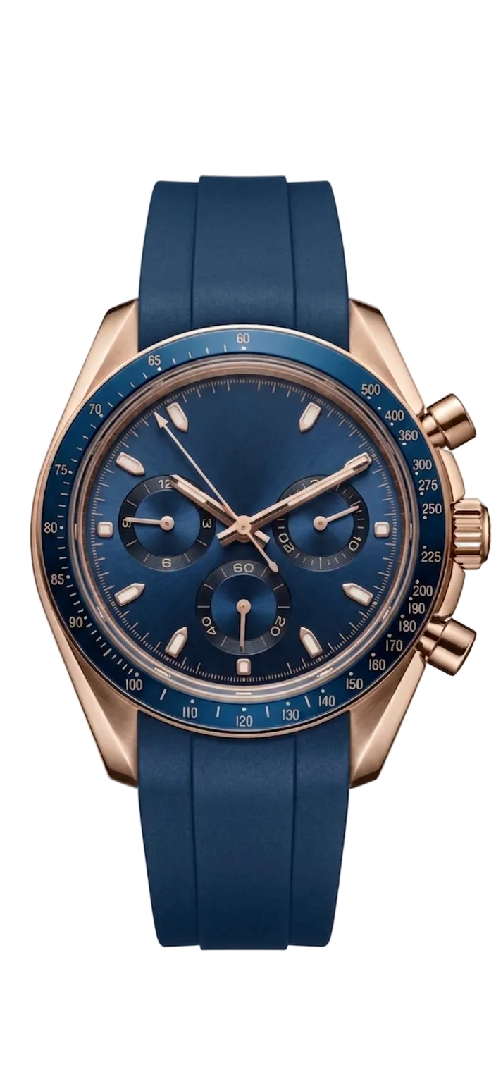 Torvex Rose Steel Blue Dial
