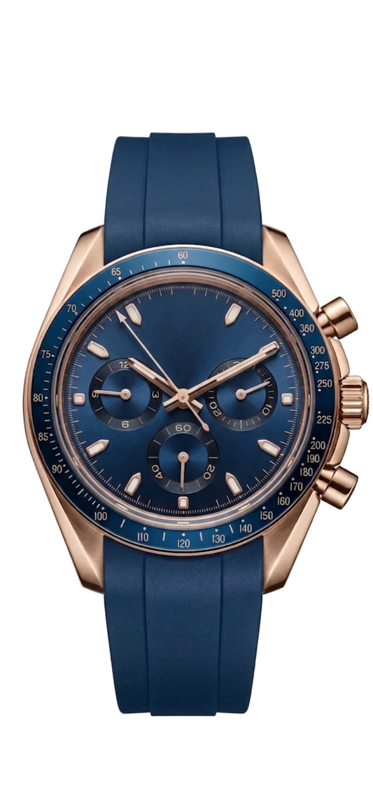 Torvex Rose Steel Blue Dial