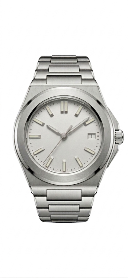 Valtor Silver Steel White Dial