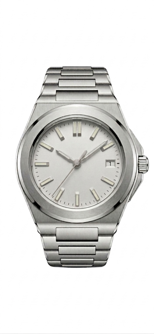 Valtor Silver Steel White Dial